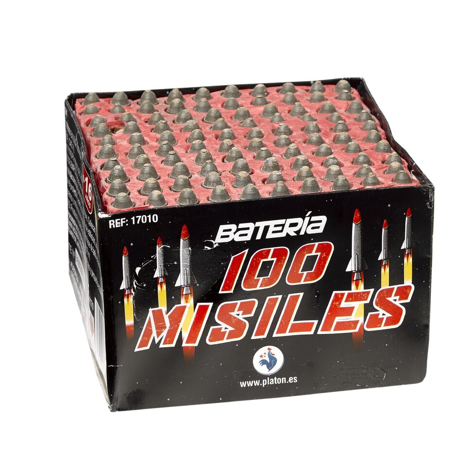 Bateria 100 misiles 1u.