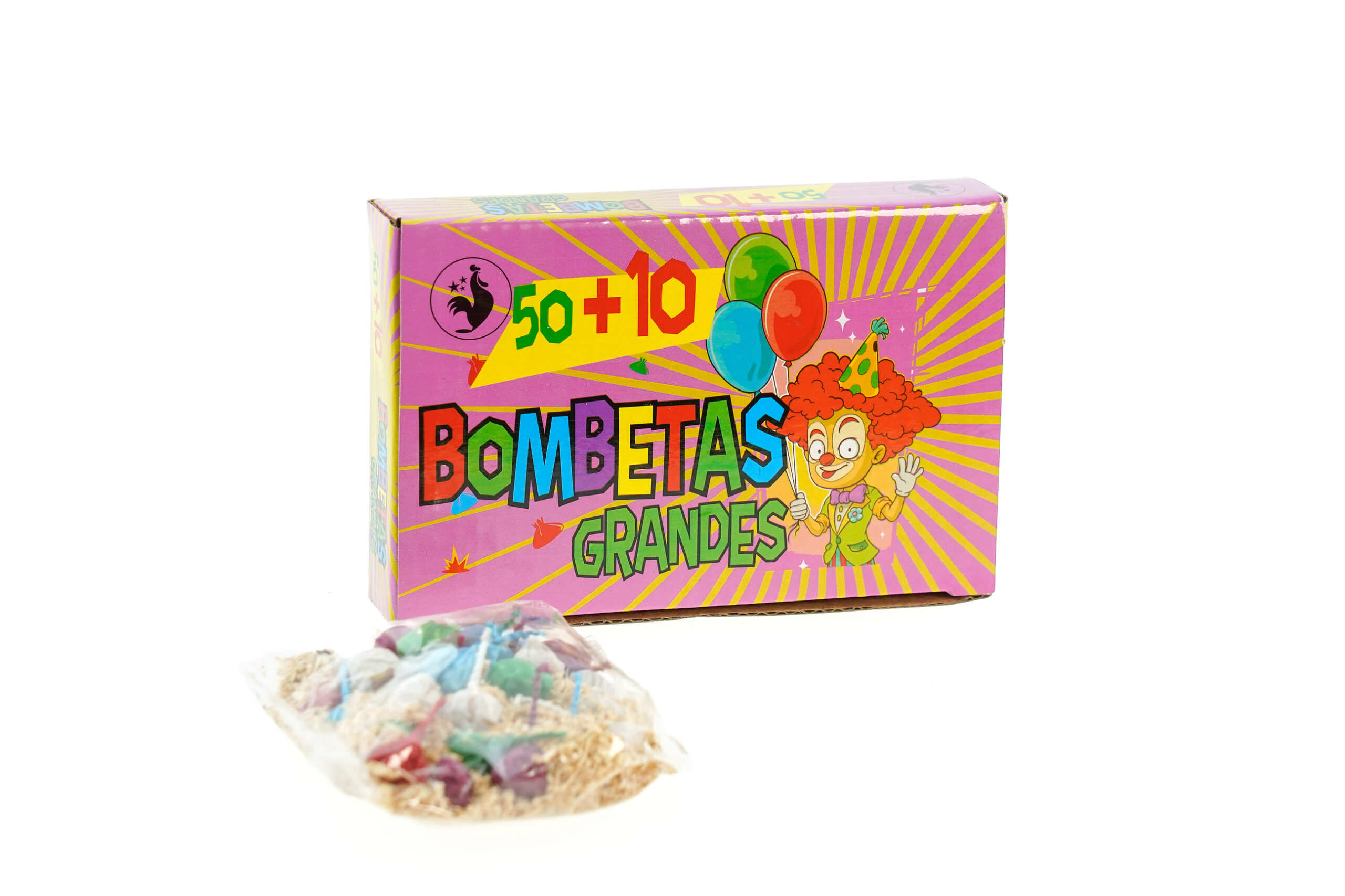 Bombetas grandes 50+10