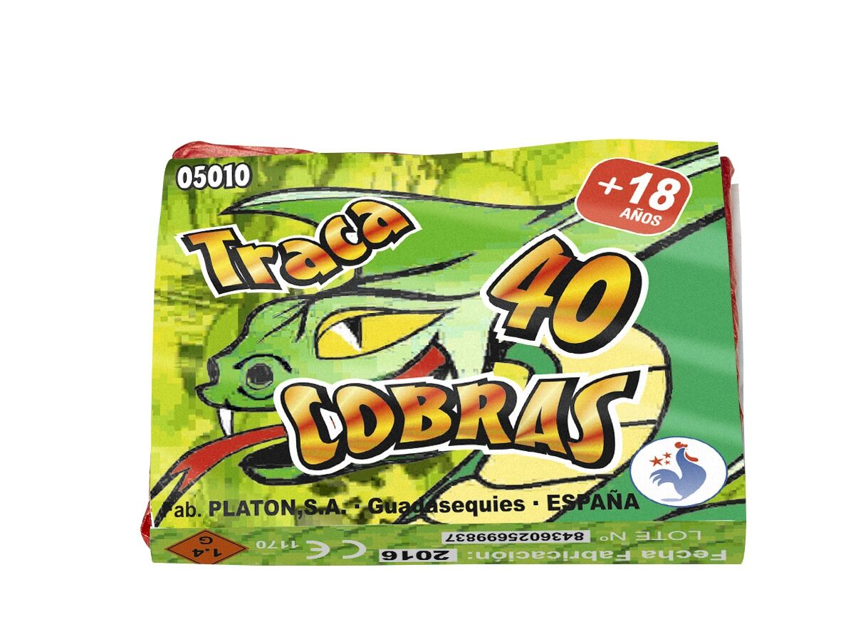 Traca 40 cobras