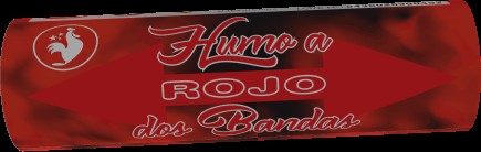 Humo a 2 bandas rojo