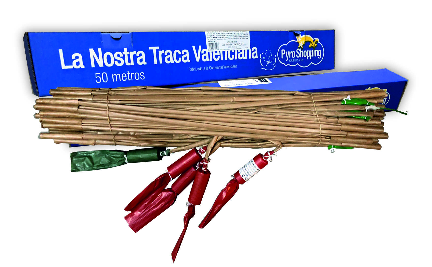 Traca val. 30 m reforzada caja