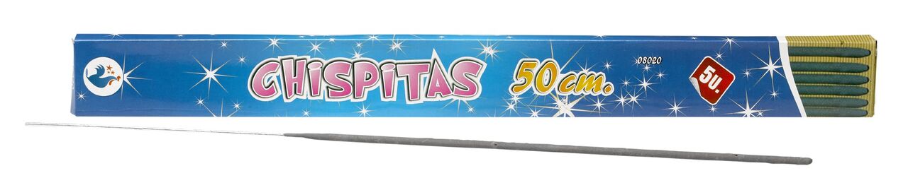 Chispitas 50cm 10u.