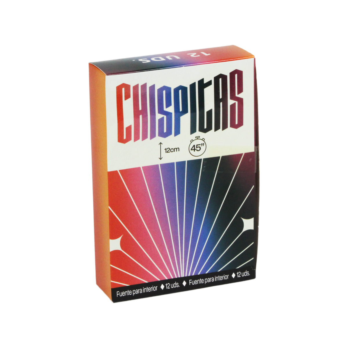 Bengala pastel 12cm 12u.