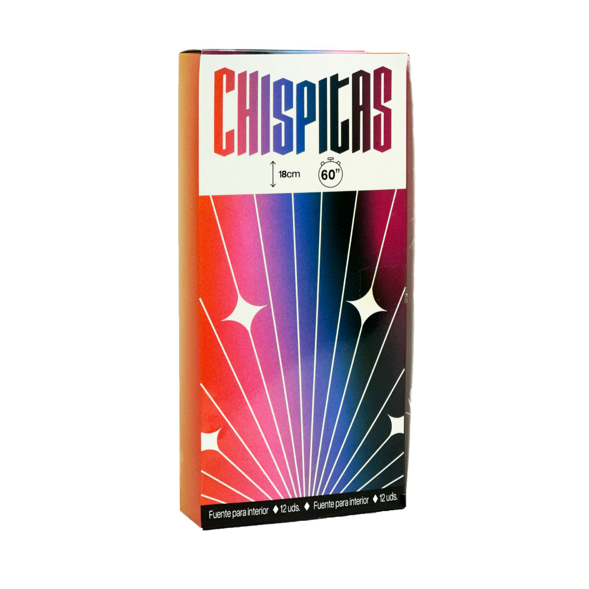 Bengala pastel 18cm 12u.