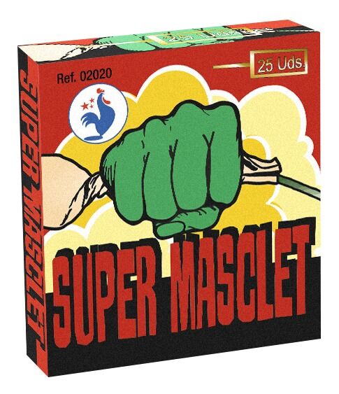 Super masclet 25u.