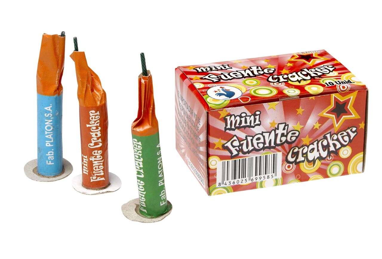 Mini fuente cracker 10u.