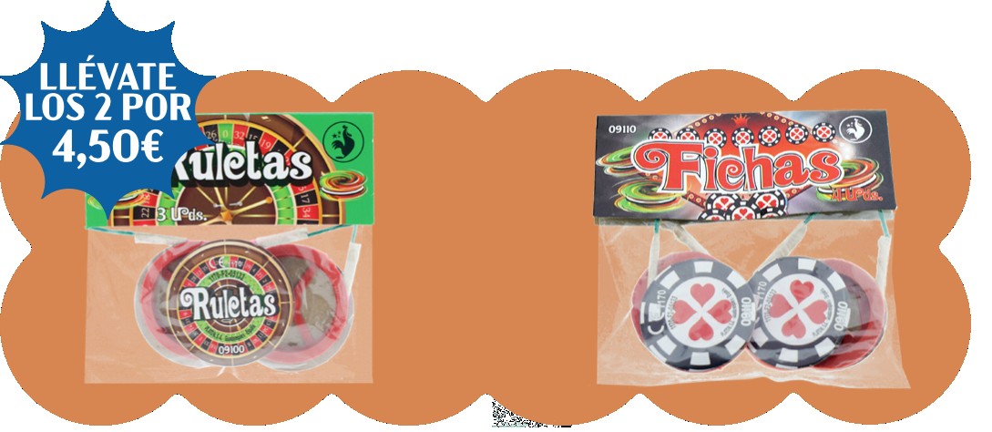 Oferta ruletas + fichas