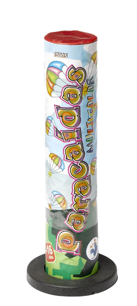 Paracaidas multicolor 1u.