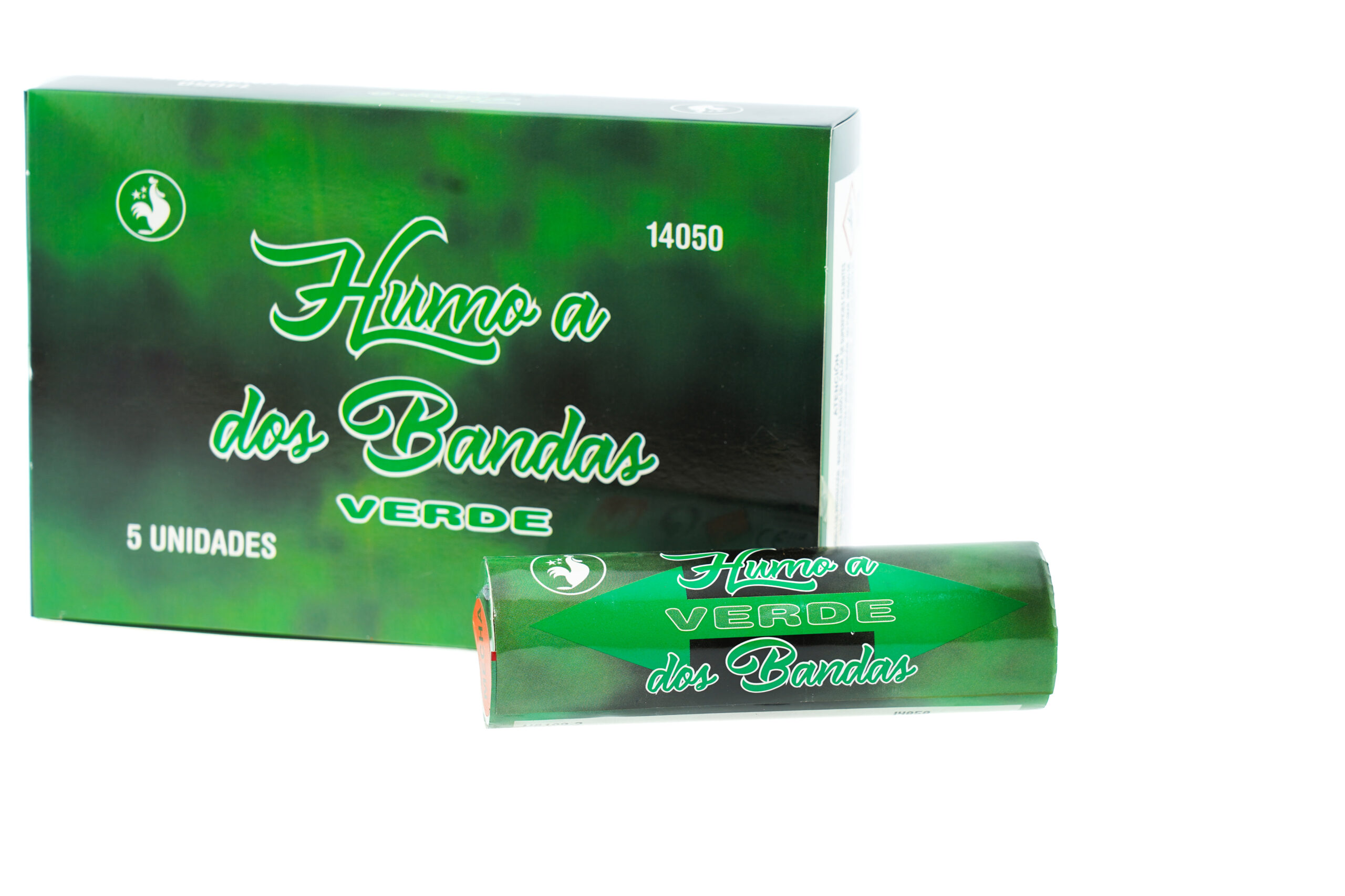 Humo a 2 bandas verde 1u.