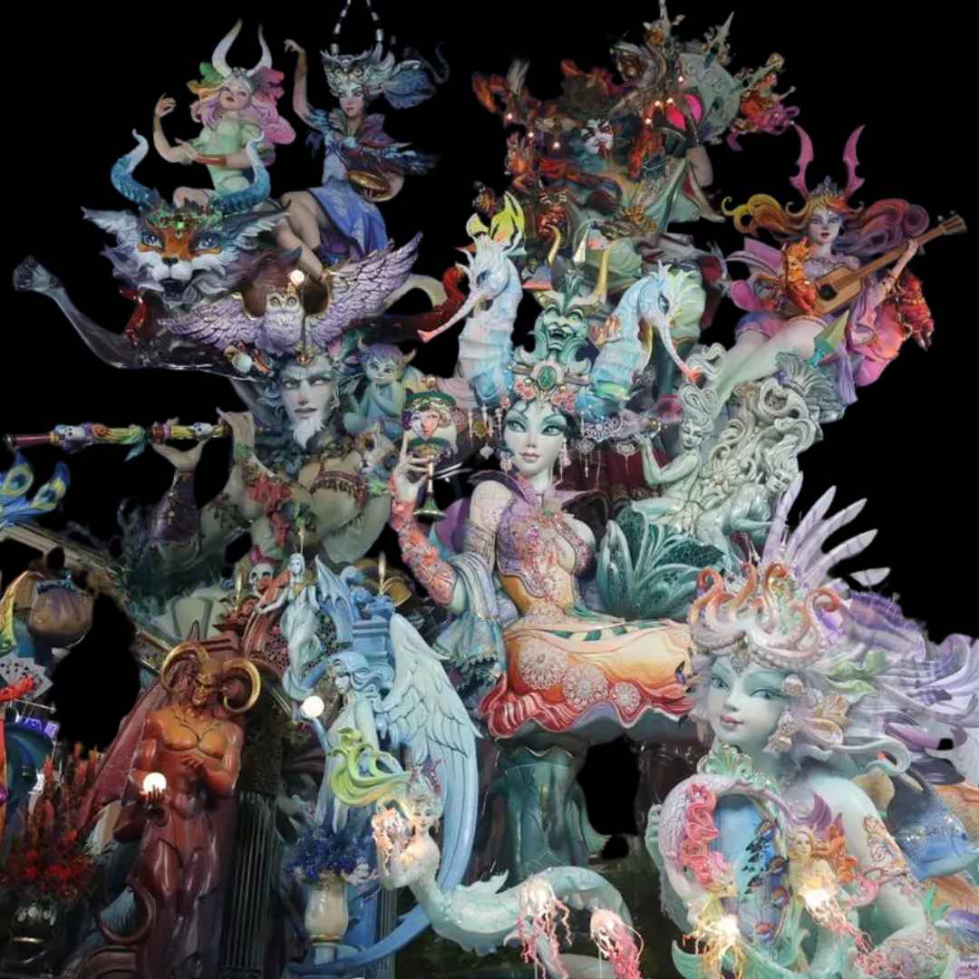 Mejor falla de Valencia 2026 Convento Jerusalén Matemático Marzal ganadora del primer premio de las Fallas de Valencia