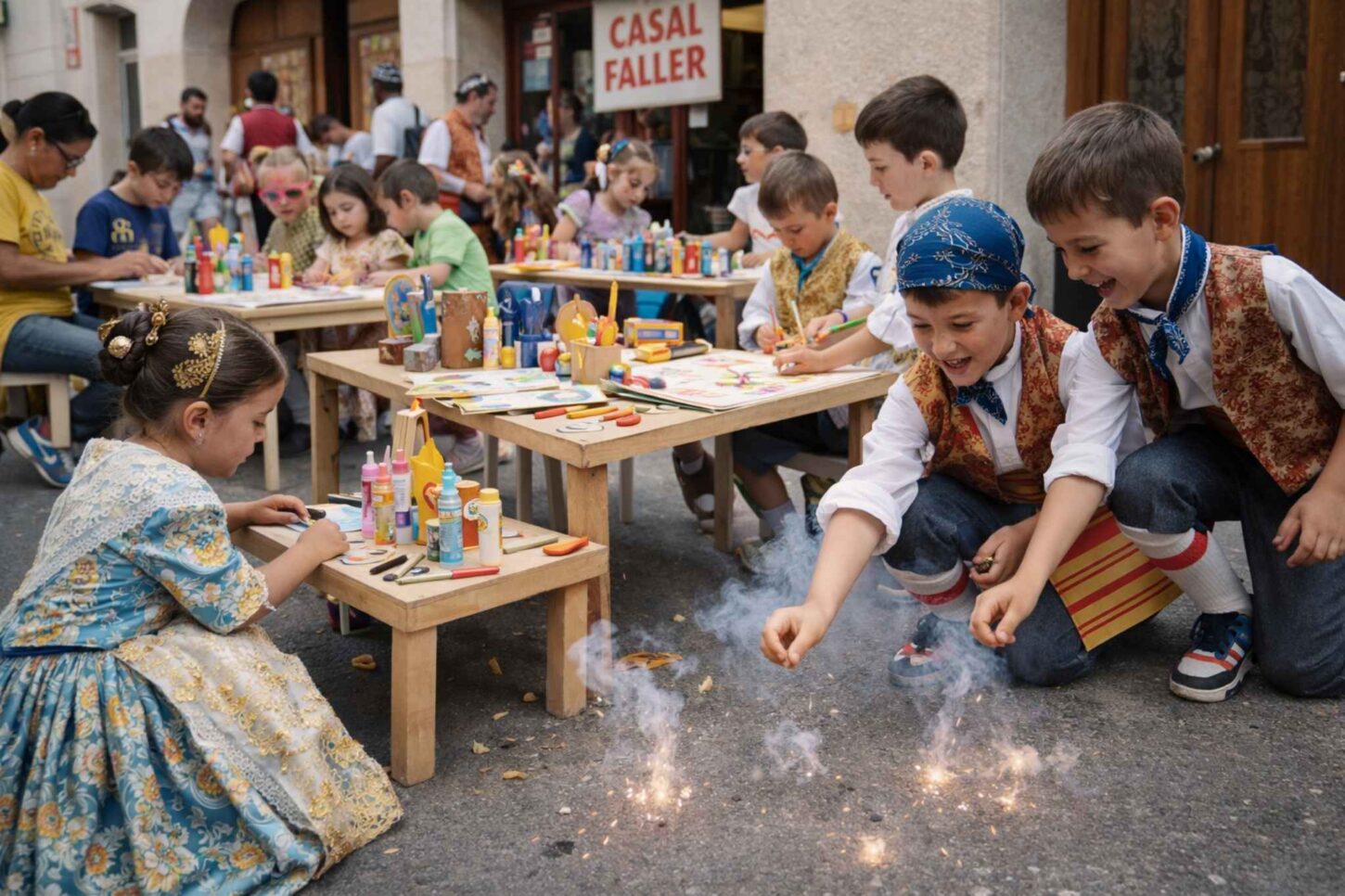 Actividades infantiles para Fallas: ideas para organizar la mejor tarde infantil fallera