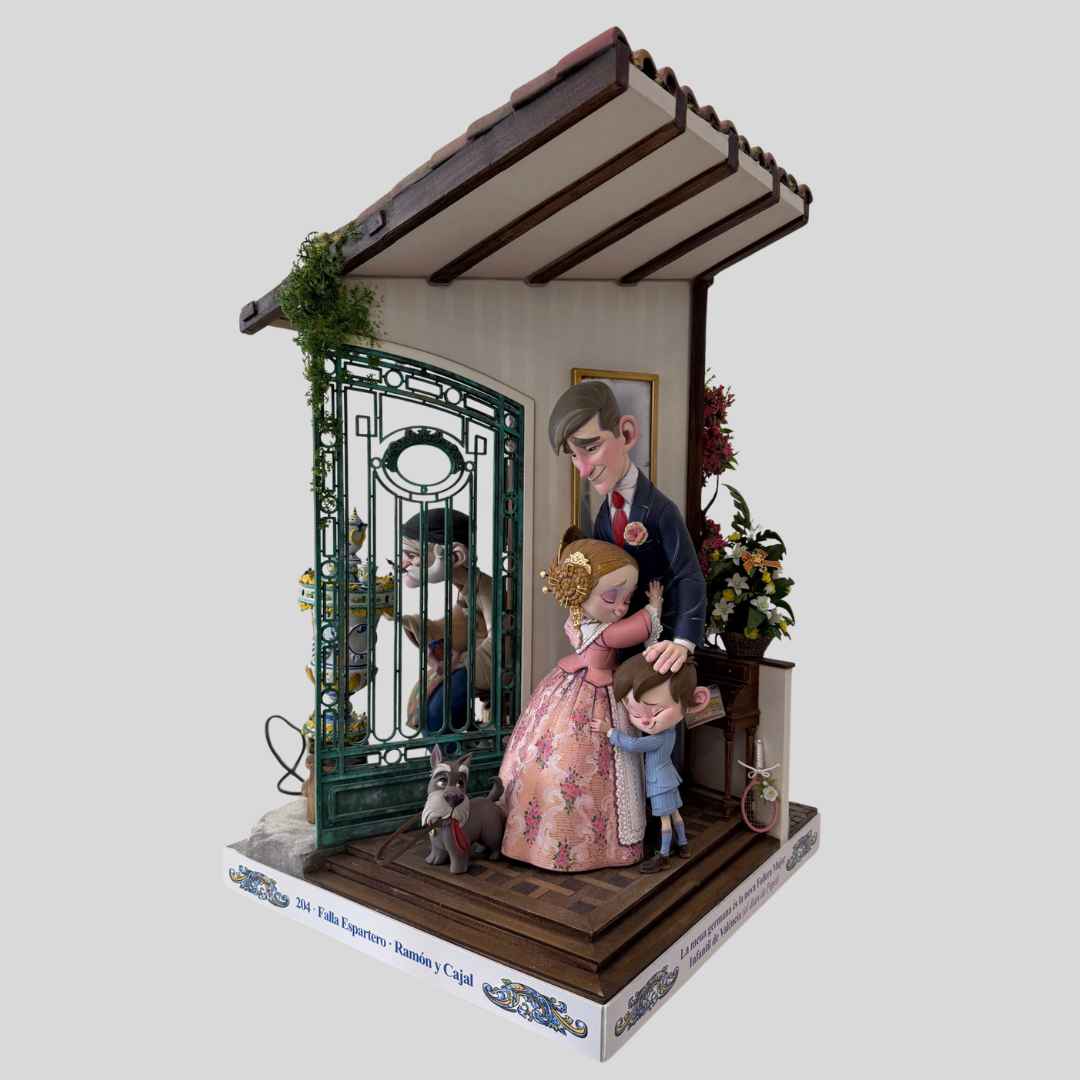 Ninot Indultat Infantil 2026 creado por el artista fallero Zvonimir Ostoic para las Fallas de Valencia